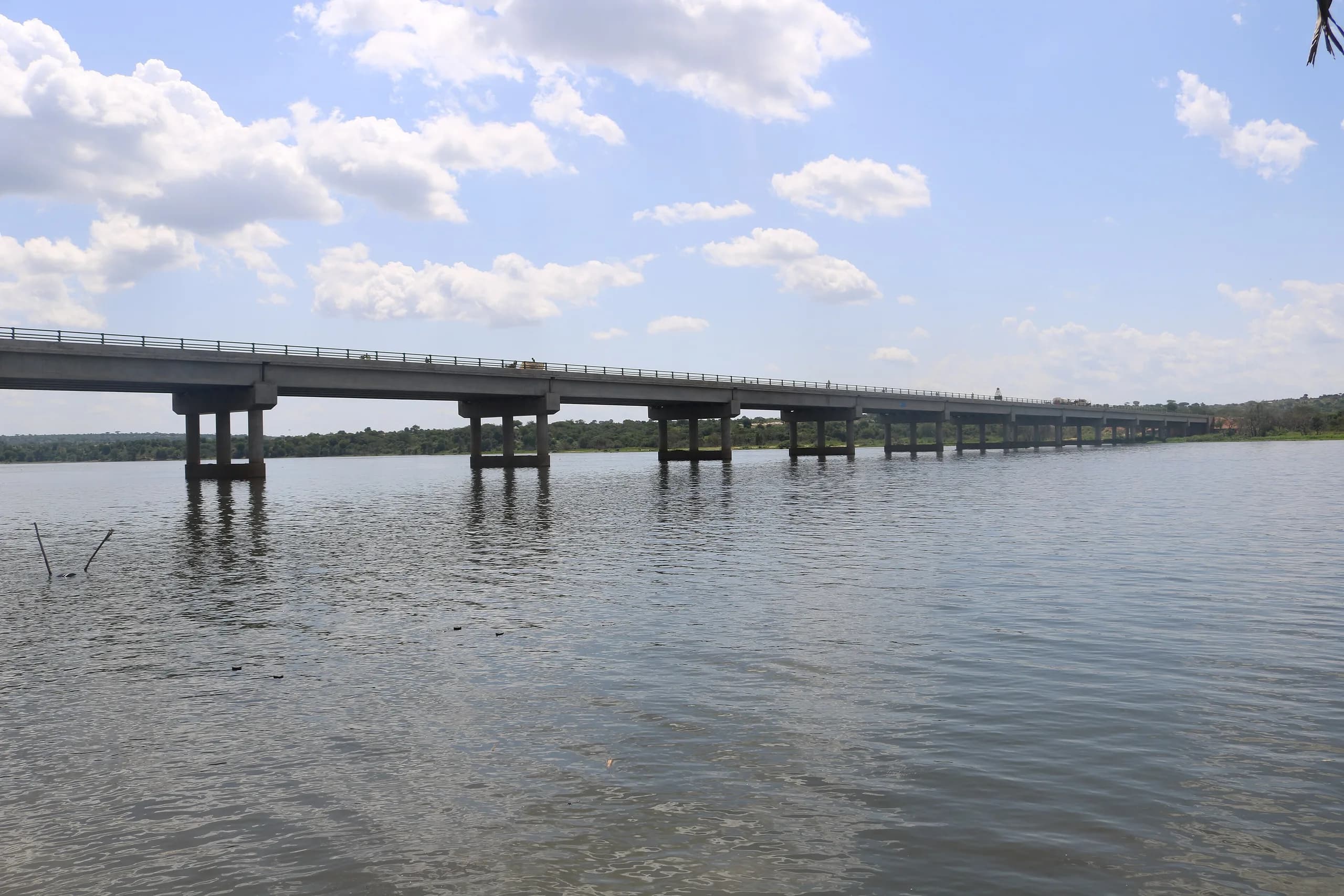The Victoria Nile running through Murchison Falls National Park
